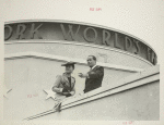 Fairgrounds - Visitors - Woman and man in front of Administration Building