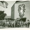 Fairgrounds - Visitors - Group in front of Administration Building