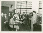 Fairgrounds - Visitors - Fiorello LaGuardia addressing group