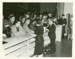 Fairgrounds - Visitors - Group at Information Desk