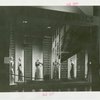 Fashion, World of - Mannequins - in velvet gowns in window displays