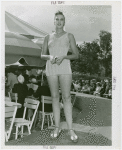 Fashion, World of - Models - Bathing Suits - Model on stage