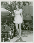 Fashion, World of - Models - Bathing Suits - Model on stage