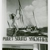 Fashion, World of - Models - Bathing Suits - Modelling yachting exhibit