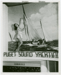 Fashion, World of - Models - Bathing Suits - Modelling yachting exhibit