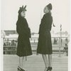 Fashion, World of - Models - Coats - Two models on stage
