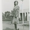 Fashion, World of - Models - Coats - Model on stage