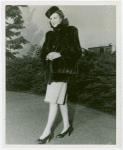 Fashion, World of - Models - Coats - Model walking