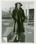 Fashion, World of - Models - Coats - Model on step