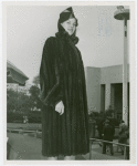 Fashion, World of - Models - Coats - Model on stage