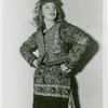 Fashion, World of - Models - Costume - Model posing