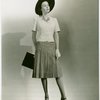 Fashion, World of - Models - Dresses - Model posing