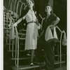 Fashion, World of - Models - Dresses - Two models pose on staircase