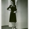 Fashion, World of - Models - Dresses - Model at preview for fall and winter styles