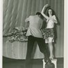 Fashion, World of - Models - Dressmaking - Man fits dress to model