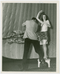 Fashion, World of - Models - Dressmaking - Man fits dress to model