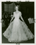Fashion, World of - Models - Gowns - Model in front of audience