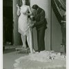 Fashion, World of - Models - Gowns - Model being fitted