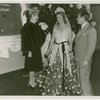 Fashion, World of - Models - Gowns - Model, woman and man