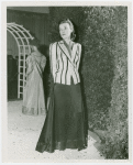 Fashion, World of - Models - Gowns - Model posing