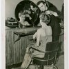 Fashion, World of - Models - Hairstyles - Model having her hair done