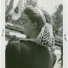 Fashion, World of - Models - Hairstyles - Side profile of model