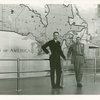 Federal (United States Government) Exhibit - Giant map of Canada and U.S.