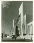 Federal (United States Government) Exhibit - Angle on front of building