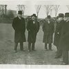 Federal (United States Government) Exhibit - Grover Whalen, Sam D. McReynolds, Henry A. Wallace (U.S. Secretary of Agriculture), Matthew Merritt and James Wadsworth Jr. inspect buildings