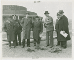 Federal Housing Administration - Harvey Gibson and group breaking ground