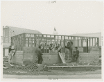 Federal Housing Administration - Houses - Construction - Men building house