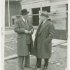 Federal Housing Administration - Houses - Construction - Harvey Gibson and Stuart McDonald inspect houses