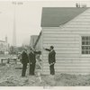Federal Housing Administration - Houses - Construction - Group at construction site