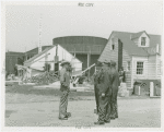 Federal Housing Administration - Houses - Construction - Group at construction site