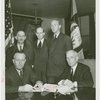 Finland Participation - Eero Järnefelt, K.F. Altio and Fair officials review agreement