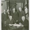 Finland Participation - Eero Järnefelt, K.F. Altio and Fair officials review agreement