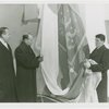 Finland Participation - Group looks at flag