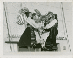 Finland Participation - Women in native costume in front of Federal Building