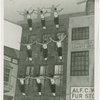 Firemen - Firemen in action at New York City building