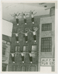 Firemen - Firemen in action at New York City building