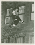 Firemen - Firemen in action at New York City building