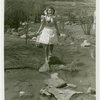 Firestone - Building - Farm - Woman crossing stream