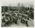 Firestone - Exhibits - Yard with tractors