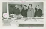 Florida Participation - Earl W. Brown, Grover Whalen with others at Fair model
