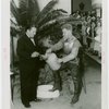 Florida Participation - Man dressed as Ponce de Leon with Grover Whalen