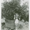 Florida Participation - Woman in front of orange tree