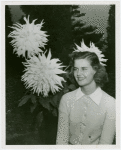 Florida Participation - Woman by flowers
