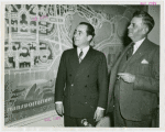 Florida Participation - Brown, Earl W. - With Howard Flannigan inspecting plans for Fair