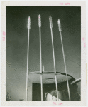 Food - Building - Decorative poles of wheat