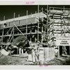 Food - Building - Construction - Workers applying concrete